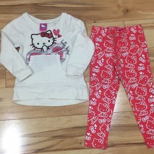Hello Kitty 2 pc set
